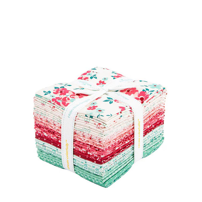Riley Blake Berry & Sage ~ Fat Quarter Bundle, 21 Pcs FQ-17380-21