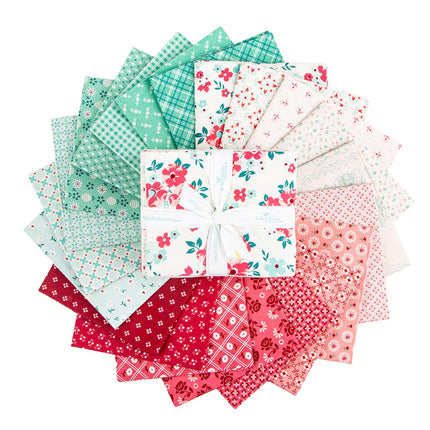Riley Blake Berry & Sage ~ Fat Quarter Bundle, 21 Pcs FQ-17380-21
