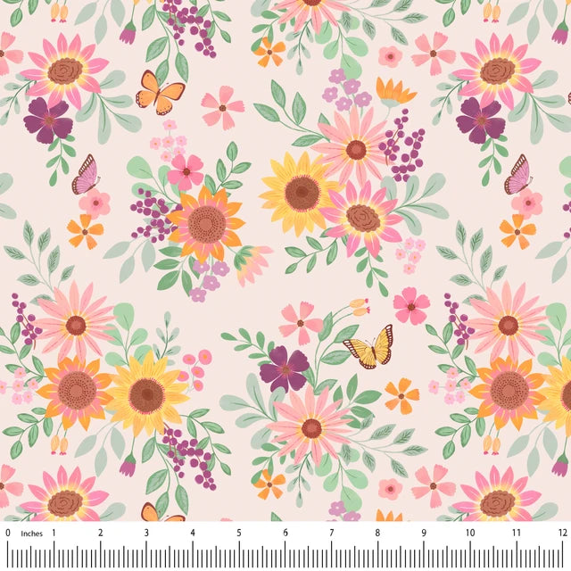 Mia Presley Designs Sunflower Reverie: Flutter & Bloom 120326-02
