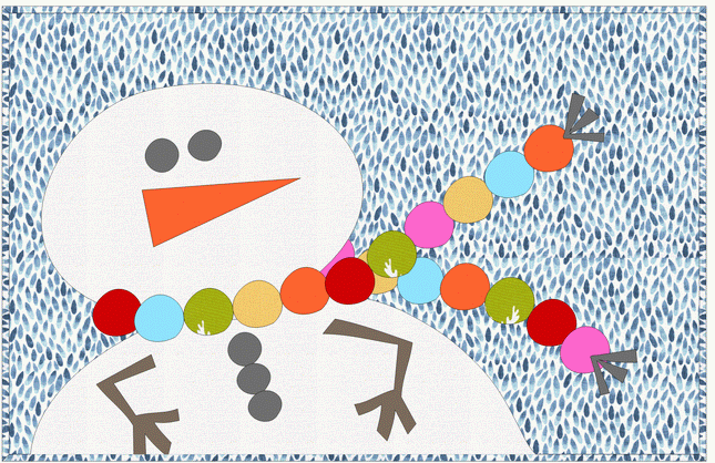 Floor Canvas ~ Let It Snow Kit