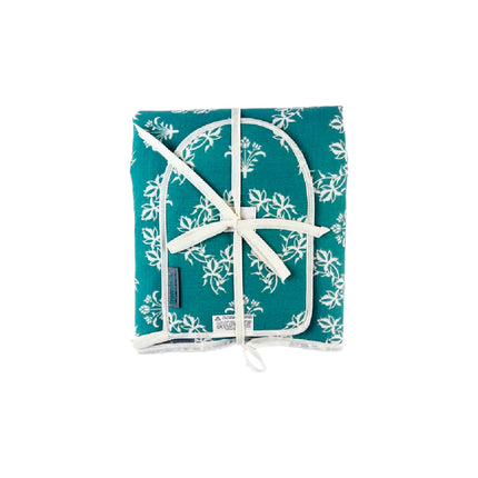 ironMATIK ~ The Ultimate Ironing Mat & Steam Glove Bundle: Jaipur Blue