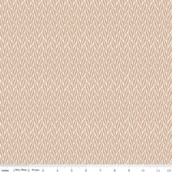 Riley Blake Evening on the Prairie - Geo Leaves Beige C16750-BEIGE
