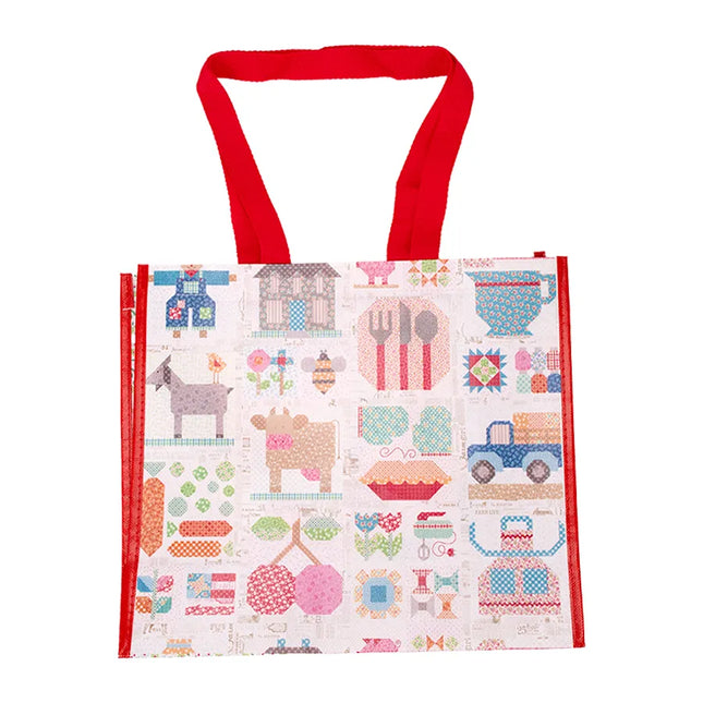 Lori Holt Vinyl Tote Bag - Farmers Daughter