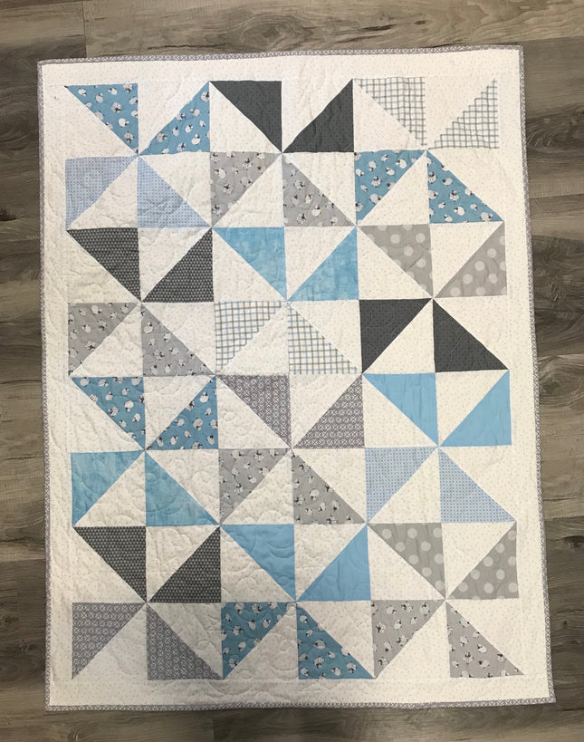 Baby Blue Pinwheel Kit
