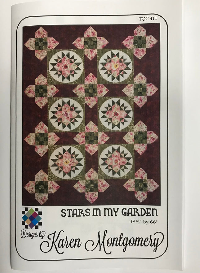 Stars in My Garden Pattern by Karen Montgomery