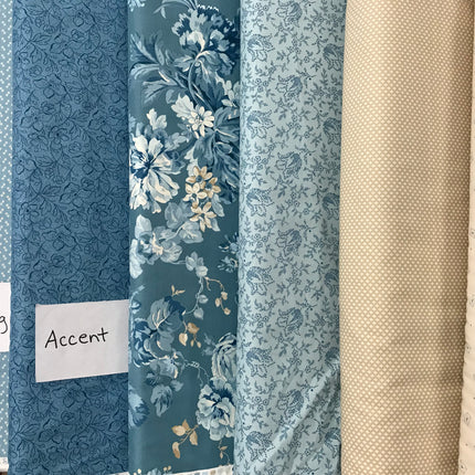 Denim & Tan QUILTOBER Kit