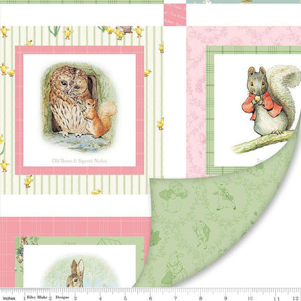 Riley Blake Double Lush Velvet 58/60" Peter Rabbit & Friends