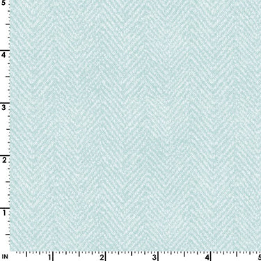 Maywood Little Lambies Woolies Flannel ~ Herringbone - Aqua: MASF1841-Q