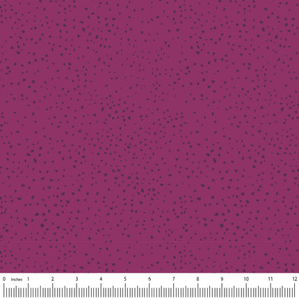 Mia Presley Designs Sunflower Reverie: Meadow Dots-Plum 120326-08