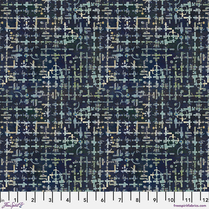 Free Spirit Seth Apter On Your Mark ~ Maze: Indigo PWSE043.INDIGO