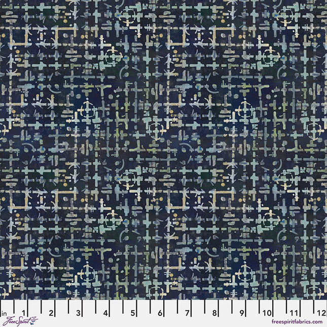 Free Spirit Seth Apter On Your Mark ~ Maze: Indigo PWSE043.INDIGO