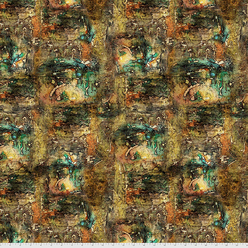 Free Spirit Tim  Holtz Dropcloth~ Multi Abandoned PWTH137.MULTI