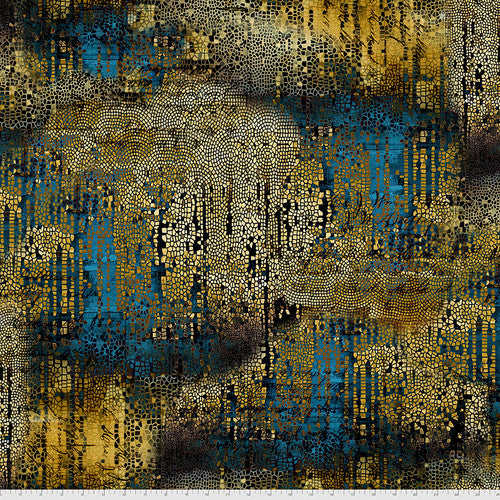Free Spirit Tim Holtz Gilded Mosiac ~ Gold Abandoned PWTH140.GOLD