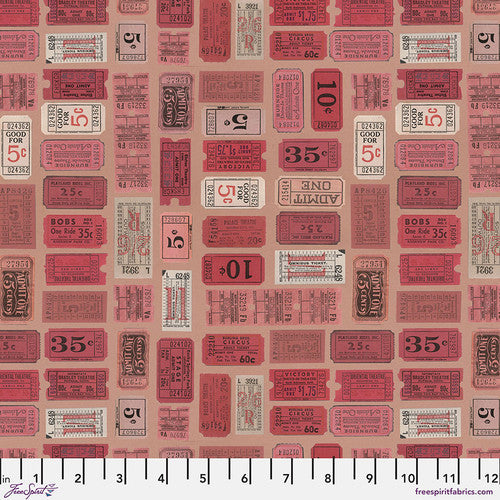Free Spirit Tim Holtz Palette Collection - Red Tickets PWTH222.RED