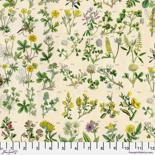 Free Spirit Tim Holtz Palette Collection - Yellow Botanical PWTH245.YELLOW
