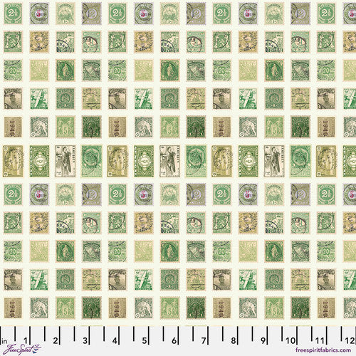 Free Spirit Tim Holtz Palette Collection: Green Stamps PWTH261.GREEN