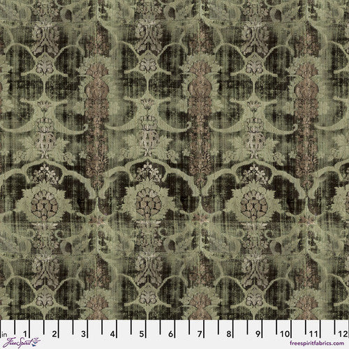 Free Spirit Tim Holtz Palette Collection:  Green Tapestry PWTH267.GREEN