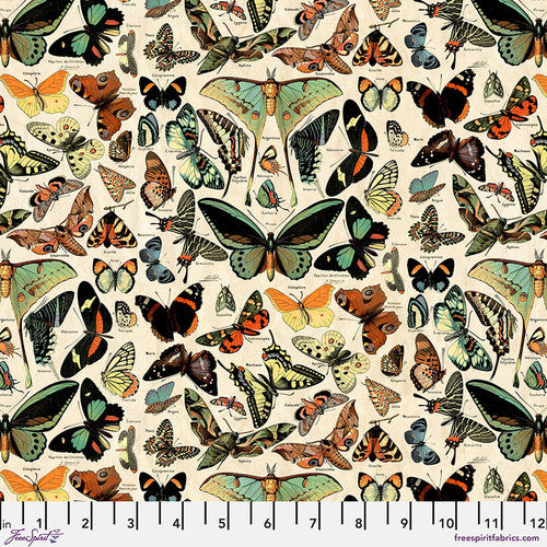 Free Spirit Tim Holtz Palette Collection: Teal Butterflies  PWTH276.TEAL