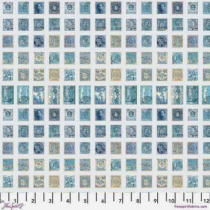 Free Spirit Tim Holtz Palette Collection Blue:  Blue Stamps PWTH281.BLUE