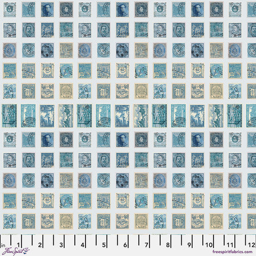 Free Spirit Tim Holtz Palette Collection Blue:  Blue Stamps PWTH281.BLUE