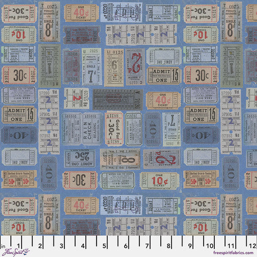 Free Spirit Tim Holtz Palette Indigo: Tickets PWTH292.INDIGO