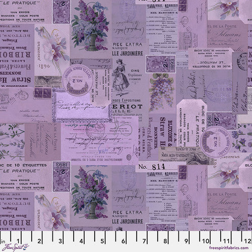 Free Spirit Tim Holtz Purple Palette ~ Ephemera PWTH305.PURPLE
