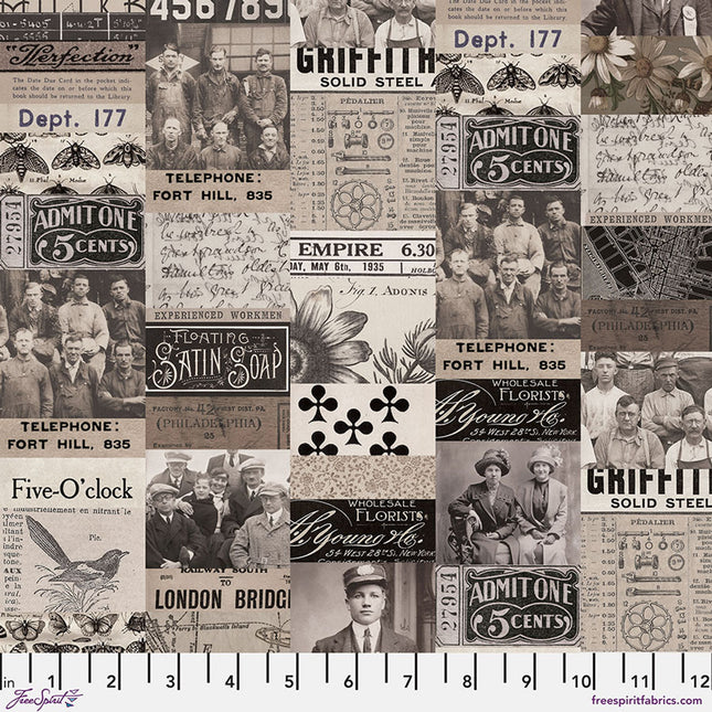 Free Spirit Tim Holtz Palette CHARCOAL ~ Collage PWTH310.CHARCOAL