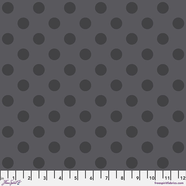 Free Spirit True Colors Graywork - Pom-Pom CARBON PWTP118.CARBON