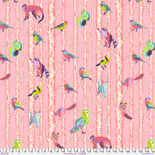 Free Spirit TULA PINK Full Moon Forest II ~ Family Tree - Honey PWTP245.HONEY