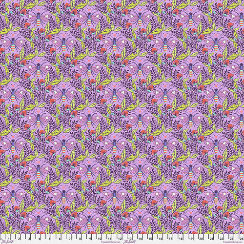 Free Spirit TULA PINK Full Moon Forest II ~ Shake Your Honey Maker - Blossom PWTP248.BLOSSOM