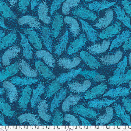 Free Spirit Findings ~ Feathers - Indigo  PWVW046.INDIGO