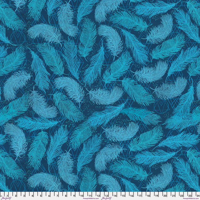 Free Spirit Findings ~ Feathers - Indigo  PWVW046.INDIGO