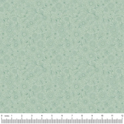 Mia Presley Designs Sunflower Reverie: Pressed in Green 120326-04