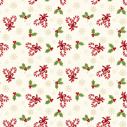 Marcus Fabrics Peppermint & Pine CANDY CANE R791910D  MULTI