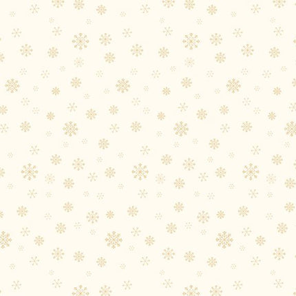 Marcus Fabrics Peppermint & Pine SNOWFLAKE R791915D  CREAM