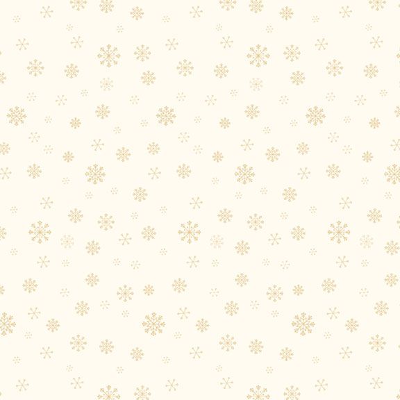 Marcus Fabrics Peppermint & Pine SNOWFLAKE R791915D  CREAM