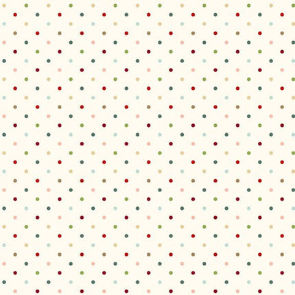 Marcus Fabrics Peppermint & Pine DOTS R791916D  MULTI