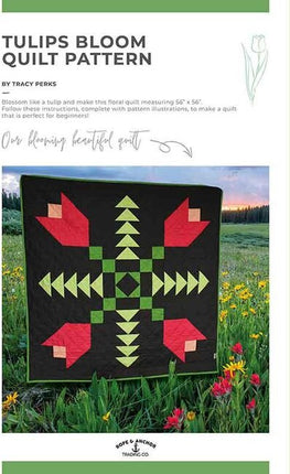 Tulips Bloom Quilt Pattern