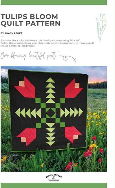 Tulips Bloom Quilt Pattern