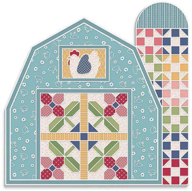 Riley Blake Magnetic Scissor Minder Barn ~ ST-46791