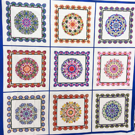 In The Beginning Fabrics- Sewposium 2026 Gypsy Panel - White