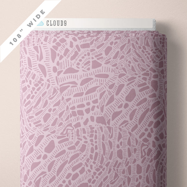 Cloud9 Seashell Serenade ~ 227959 Neverending 108" WIDE BACK - Pink