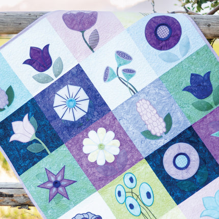 Riley Blake Stitch Your Flower Garden Machine Embroidery USB