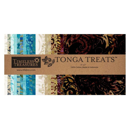 Timeless Treasures 5" SQUARES  TREAT-MINI42  CABO; 42 pcs