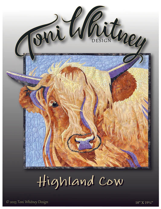 Toni Whitney Design ~ Highland Cow Kit