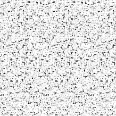 Clothworks Matcha: White Digital Circle Dots # Y4916-1