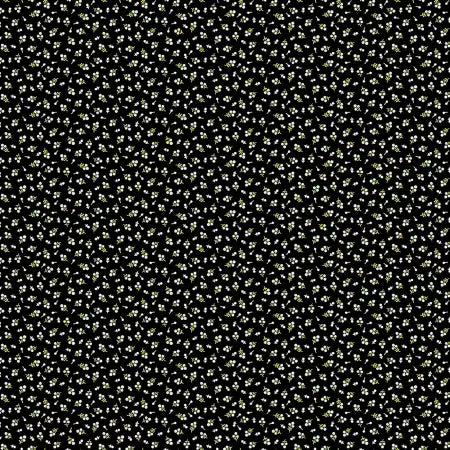Clothworks Matcha: Black Digital Ditsy # Y4917-3