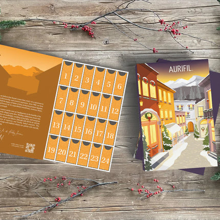 IL BORGO AURIFIL Advent Calendar ~ 24 Small Spools