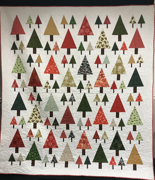Christmas Plaid Pines Kit
