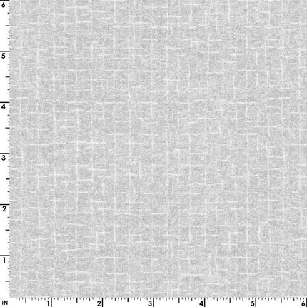 Maywood Little Lambies Woolies Flannel Crosshatch ~ Light Gray: MASF18510-WK